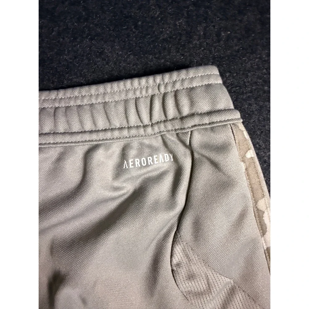 Adidas Aeroready Tiro Track Pants Mens Large Grey Camo Stripe GH6853 AD4011